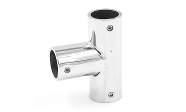 Соединитель-тройник для трубы 19 мм, нержавеющая сталь AISI 304, полированная t902 PSS купить в Алматы