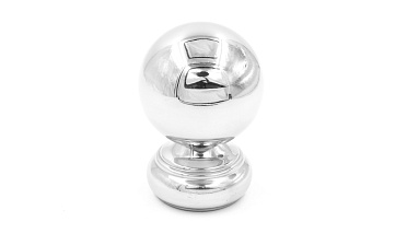 Наконечник шар на стойку Ø50.8 мм, штампованный, полированный, 400 Grit, AISI 201 k075-2 купить в Алматы