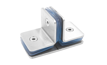 Коннектор для душевой кабины на 3 стекла шлифованный t727-2 SSS  купить в Алматы