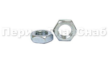 (DIN 439.Zn)Гайка М10 оц. низкая М-3928 купить в Алматы (DIN 439.Zn)Гайка М10 оц. низкая М-3928 купить в Алматы
