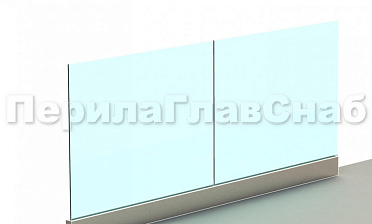 Ограждение без поручня на профиле купить в Алматы