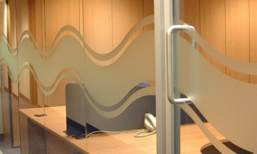 Cтеклянные перегородки - вариант 2 купить в Алматы