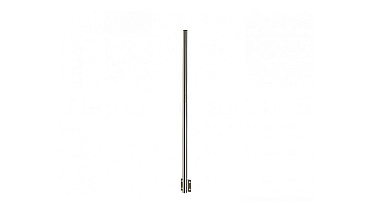 Готовая стойка Ø38,1 мм, с боковым крепежом, высота 1080 мм, полированная (AISI 304) k703 купить в Алматы