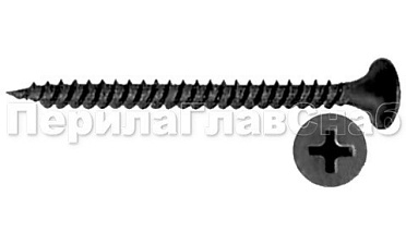 Саморез 3,5х25 д/гипсокартона черн. М-4027 купить в Алматы Саморез 3,5х25 д/гипсокартона черн. М-4027 купить в Алматы