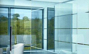 Стеклянные офисные перегородки на алюминиевом профиле в Алматы. Готовые проекты ПерилаГлавСнаб