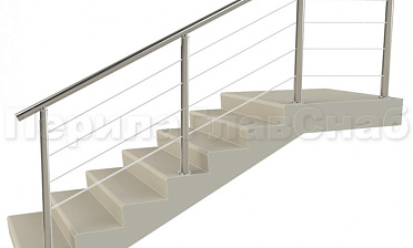 Заполнение из 4х тросиков (тросик в оболочке) для крыльца купить в Алматы