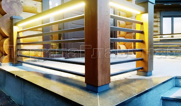 Балконы в частный дом  «Madison Park» в Алматы. Готовые проекты ПерилаГлавСнаб