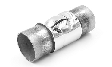 Поворот литой, внутренний, шарнирный, под Ø38.1мм, для трубы 1.00 - 1.2 мм (aisi 304) k250-5 купить в Алматы Поворот литой, внутренний, шарнирный, под Ø38.1мм, для трубы 1.00 - 1.2 мм (aisi 304) k250-5 купить в Алматы