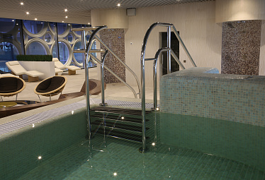 Ограждения и поручни из нержавеющей стали для бассейна, бани и сауны купить в Алматы