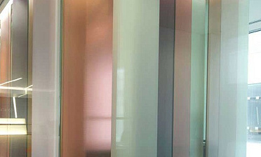 Перегородки в офис с подсветкой купить в Алматы