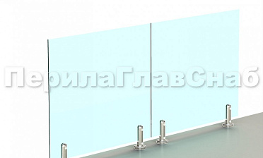 Ограждение без поручня на министойках купить в Алматы