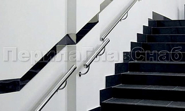 Пристенный поручень из нержавеющей стали 50 мм купить в Алматы
