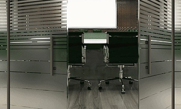 Перегородки из стекла с пленкой для офиса премиум купить в Алматы