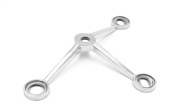 Спайдер-200мм Y-образный 3х26х38, 1х18х36/40мм, нагрузки: 1кН, 2кН (AISI 304) k288-Y купить в Алматы Спайдер-200мм Y-образный 3х26х38, 1х18х36/40мм, нагрузки: 1кН, 2кН (AISI 304) k288-Y купить в Алматы