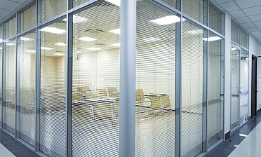 Cтеклянные перегородки - вариант 4 купить в Алматы