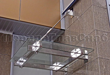 Консольные козырьки купить в Алматы