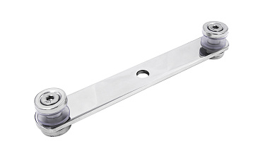 Стеклодержатель пластинчатый 3хМ8, по центрам 170х5 мм, полированный, шайбы 5 мм штамп., под стекло 6-12, (AISI 316) k023-7 купить в Алматы Стеклодержатель пластинчатый 3хМ8, по центрам 170х5 мм, полированный, шайбы 5 мм штамп., под стекло 6-12, (AISI 316) k023-7 купить в Алматы