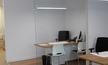 Стеклянные перегородки - вариант 8 купить в Алматы