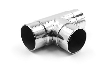 Соединение поручня Ø50.8 мм, тройник (AISI 304) k363 купить в Алматы Соединение поручня Ø50.8 мм, тройник (AISI 304) k363 купить в Алматы