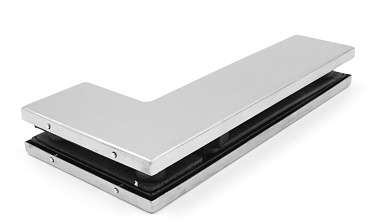 Фитинг угловой соединительный с ответной частью под замок без ограничителя, шлифованный, вырез 02 t142-3 SSS купить в Алматы