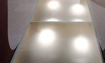 Подсветка полов в ванной комнате в Алматы. Готовые проекты ПерилаГлавСнаб