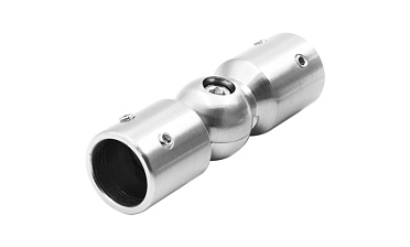 Соединитель труба-труба произвольный угол, нерж. шлифованный t915 SSS купить в Алматы