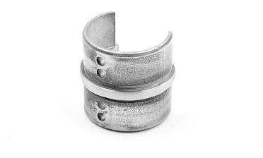 Соединитель для поручня с пазом Ø48.3 х 5 мм, шлифованный, AISI 304 Фk236-2 купить в Алматы Соединитель для поручня с пазом Ø48.3 х 5 мм, шлифованный, AISI 304 Фk236-2 купить в Алматы