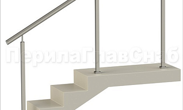 Нержавеющие ограждения без ригелей с квадратными стойками купить в Алматы