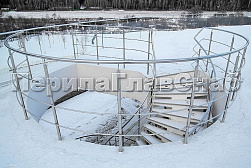 Перила для лестниц из металла в Алматы. Готовые проекты ПерилаГлавСнаб - фото 1