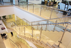 Ограждения для лестниц в Алматы. Готовые проекты ПерилаГлавСнаб - фото 8