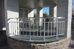 Перила и ограждения с вертикальным заполнением в Алматы. Готовые проекты ПерилаГлавСнаб - фото 15