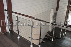 Ограждения лестничных маршей в Алматы. Готовые проекты ПерилаГлавСнаб - фото 21