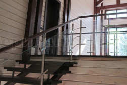 Ограждения лестничных маршей в Алматы. Готовые проекты ПерилаГлавСнаб - фото 7