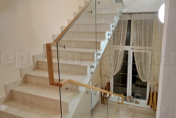 Ограждения лестничных маршей в Алматы. Готовые проекты ПерилаГлавСнаб - фото 4