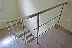 Перила и ограждения из нержавеющей стали с двумя ригелями в Алматы. Готовые проекты ПерилаГлавСнаб - фото 14 Перила и ограждения из нержавеющей стали с двумя ригелями в Алматы. Готовые проекты ПерилаГлавСнаб - фото 14