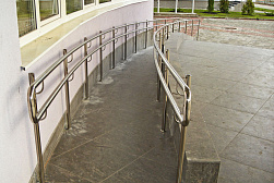 Поручни для инвалидов из нержавеющей стали в Алматы. Готовые проекты ПерилаГлавСнаб - фото 19