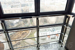 Ограждение на окна из нержавеющей стали в Алматы. Готовые проекты ПерилаГлавСнаб - фото 19