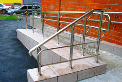 Поручни для инвалидов из нержавеющей стали в Алматы. Готовые проекты ПерилаГлавСнаб - фото 16 Поручни для инвалидов из нержавеющей стали в Алматы. Готовые проекты ПерилаГлавСнаб - фото 16