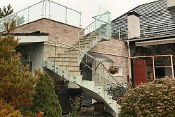 Ограждения для террас в Алматы. Готовые проекты ПерилаГлавСнаб - фото 12