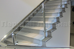 Ограждения для лестниц в Алматы. Готовые проекты ПерилаГлавСнаб - фото 6