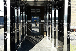 Козырьки и навесы на металлокаркасе в Алматы. Готовые проекты ПерилаГлавСнаб - фото 10