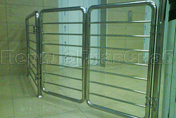 Нержавеющие калитки в Алматы. Готовые проекты ПерилаГлавСнаб - фото 12