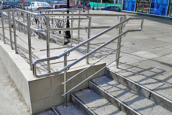 Поручни для инвалидов из нержавеющей стали в Алматы. Готовые проекты ПерилаГлавСнаб - фото 12 Поручни для инвалидов из нержавеющей стали в Алматы. Готовые проекты ПерилаГлавСнаб - фото 12