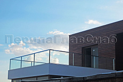 Перила и ограждения для террас в Алматы. Готовые проекты ПерилаГлавСнаб - фото 26