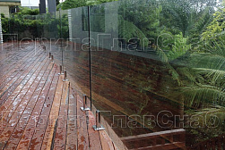 Ограждения для террас в Алматы. Готовые проекты ПерилаГлавСнаб - фото 17