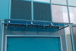 Консольные козырьки и навесы в Алматы. Готовые проекты ПерилаГлавСнаб - фото 7