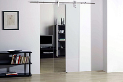 Раздвижные стеклянные двери в Алматы. Готовые проекты ПерилаГлавСнаб - фото 1