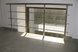 Ограждение на окна из нержавеющей стали в Алматы. Готовые проекты ПерилаГлавСнаб - фото 22