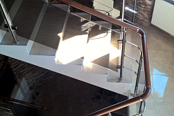 Ограждения лестничных маршей в Алматы. Готовые проекты ПерилаГлавСнаб - фото 29