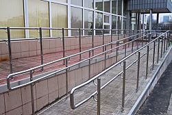 Поручни для инвалидов из нержавеющей стали в Алматы. Готовые проекты ПерилаГлавСнаб - фото 22